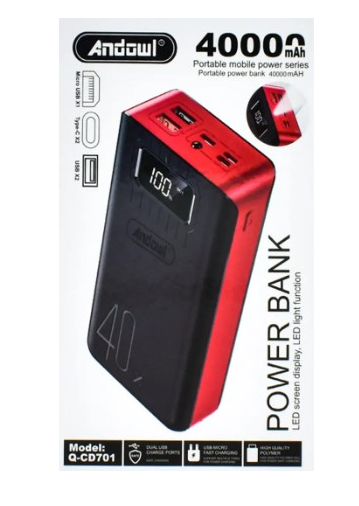40000mAh Fast Charging Power Bank