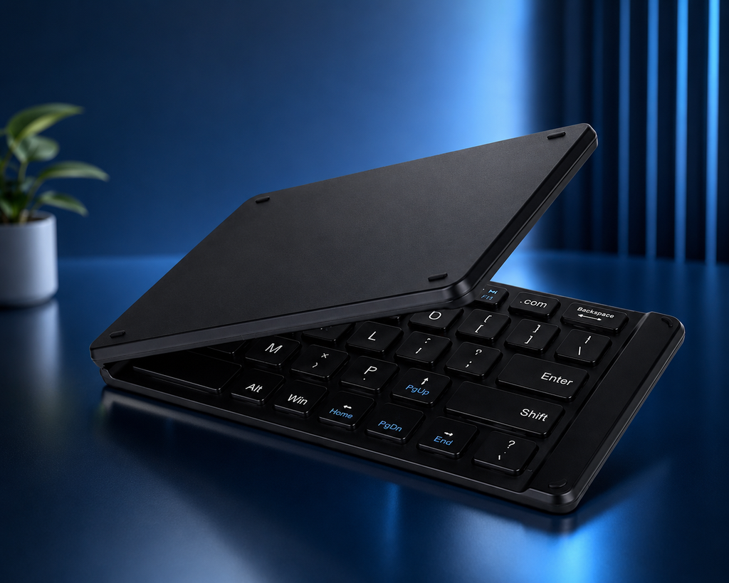 Wireless Foldable Bluetooth Keyboard