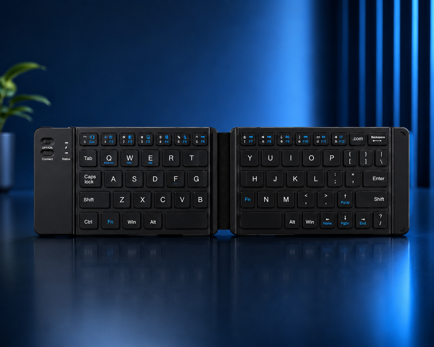 Wireless Foldable Bluetooth Keyboard